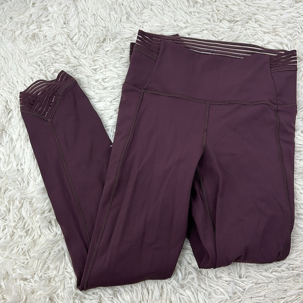 Lululemon Find Focus 7/8 Tight *25" Arctic Plum